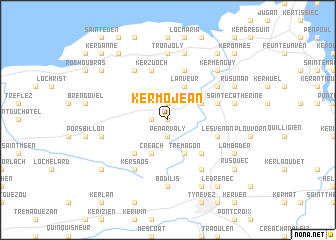 map of Kermojean