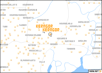 map of Ker NʼGor