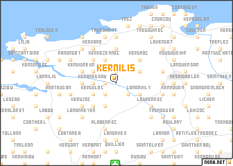 map of Kernilis