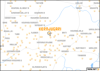 map of Ker NʼJugari
