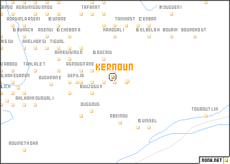 map of Kernoun