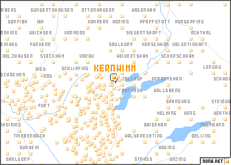 map of Kernwimm