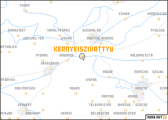 map of Kernyei Szivattyú