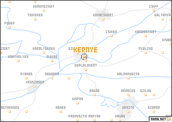 map of Kernye