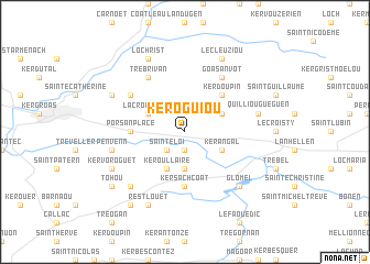 map of Keroguiou