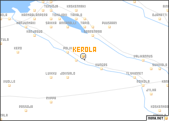 map of Kerola