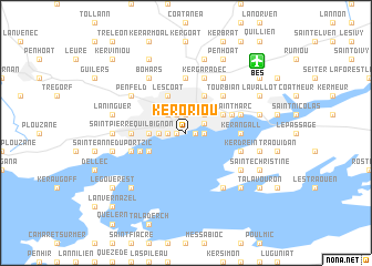 map of Kéroriou