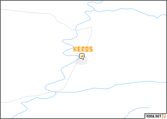map of Keros