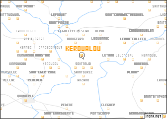 map of Keroualou