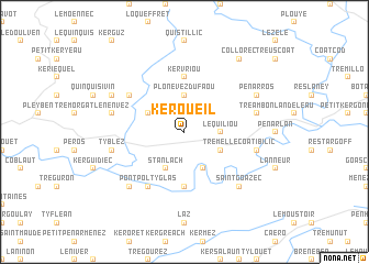 map of Keroueil