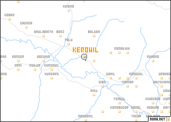 map of Kerowil