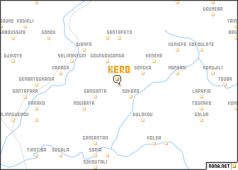 map of Kéro