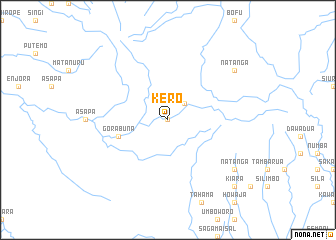 map of Kero