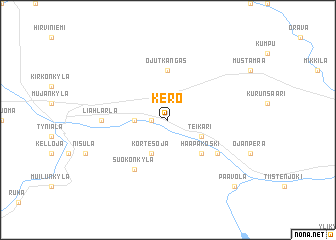 map of Kero