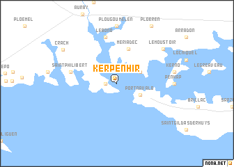 map of Kerpenhir