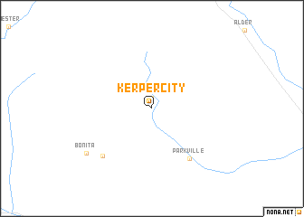 map of Kerper City