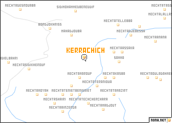 map of Kerrachich