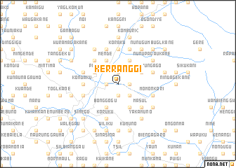 map of Kerranggi