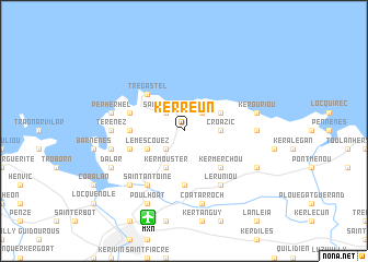 map of Kerreun