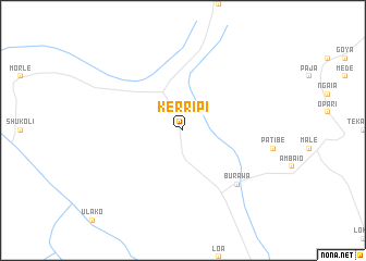 map of Kerripi