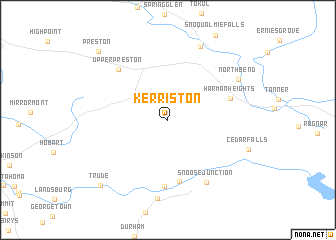 map of Kerriston