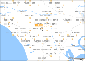 map of Kerroch