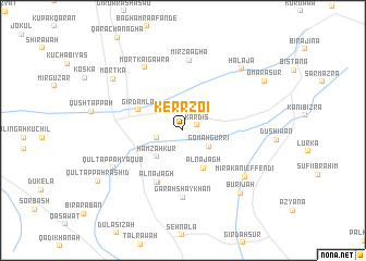 map of Kerrzoi