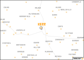 map of Kerr