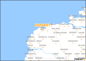 map of Kersaint
