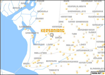 map of Ker Saniang