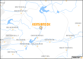 map of Kersbrook