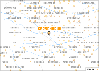 map of Kerschbaum