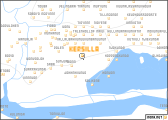 map of Ker Silla