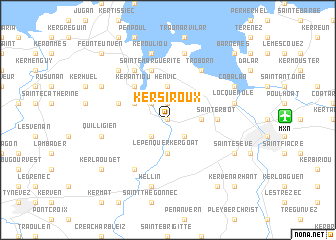 map of Kersiroux