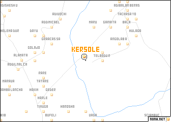 map of Kʼersolē