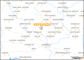 map of Kersuigou