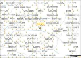 map of Kers