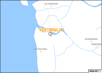 map of Kertamulia