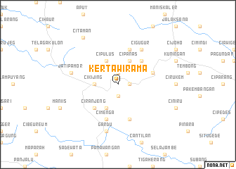 map of Kertawirama