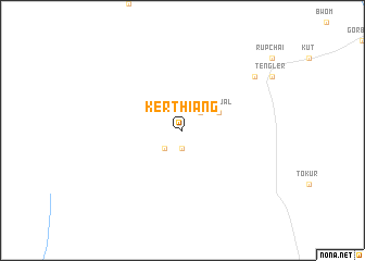 map of Kerthiang