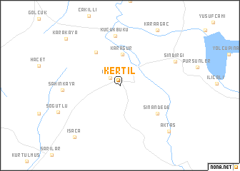 map of Kertil