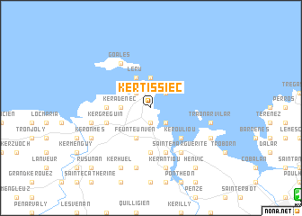 map of Kertissiec