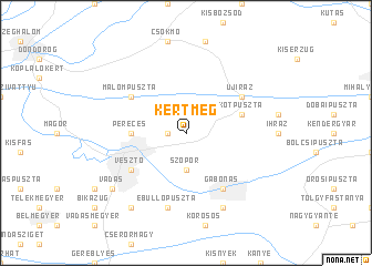 map of Kertmeg