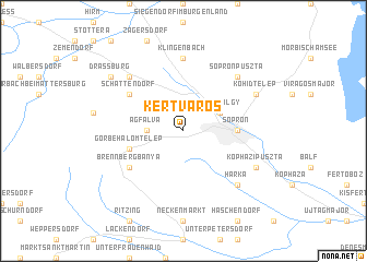 map of Kertváros