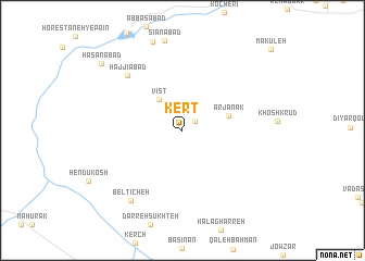 map of Kert