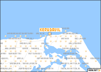 map of Kerudavil