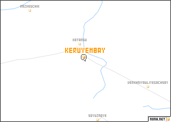 map of Keruyembay