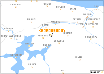 map of Kervansaray