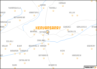 map of Kervansaray