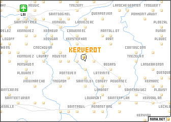 map of Kerverot